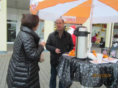 Albrecht Merkt im Gesprch