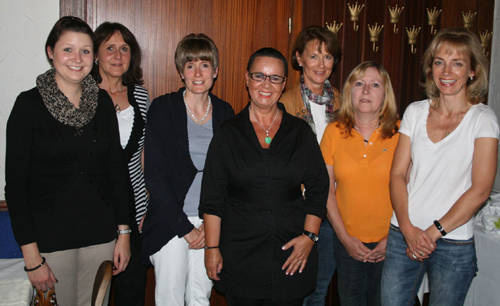 v.l.n.r.  Sabrina und Heidrun Hohl, Birgit Eisenmann, Beate Mende, Andrea Feuchter,   Christel von Blow, Angelika Haag  Jutta Schmollinger fehlt.