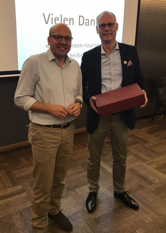 Alexander Throm, CDU-Stadtverbandsvorsitzender und Steffen Schoch, Geschäftsführer der Heilbronn Marketing GmbH Alexander Throm, CDU-Stadtverbandsvorsitzender und Steffen Schoch, Geschäftsführer der Heilbronn Marketing GmbH